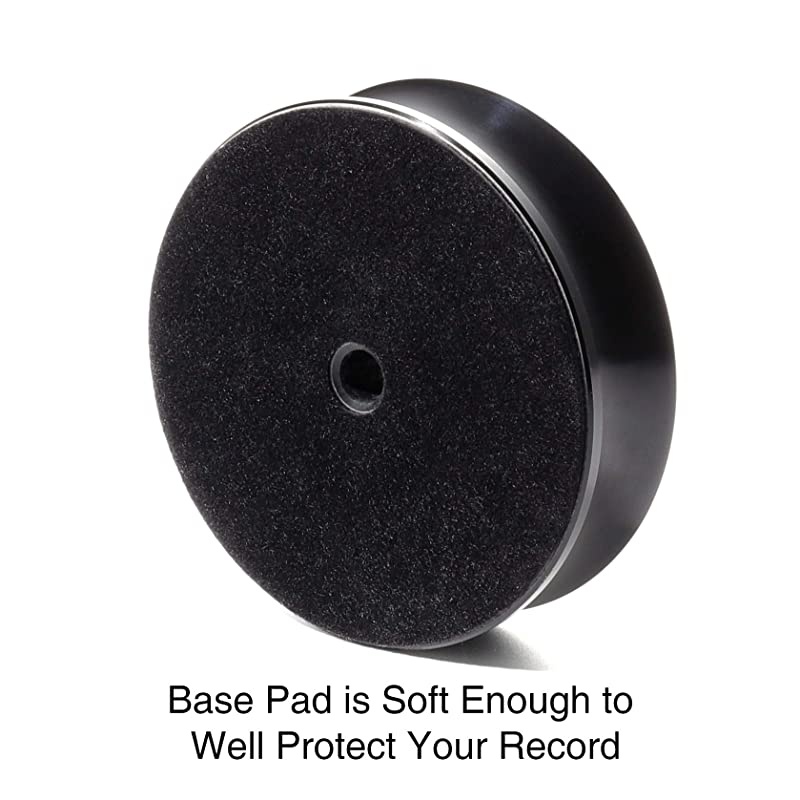 Low Profile Record Weight Stabilizer by Turntable Weight ClampsFits Under Dust Cover of Turntable Vinyl Disc LP Record Player