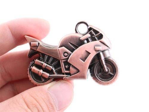 D-CLICK TM High Quality 4GB/8GB/16GB/32GB/64GB/Cool USB High speed Flash Memory Stick Pen Drive Disk (16GB, Motorcycle Copper)