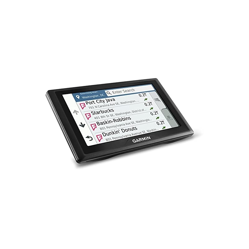 Drive 50 USA LM GPS Navigator System with Lifetime Maps, Spoken Turn-By-Turn Directions, Direct Access, Driver Alerts, and Foursquare Data, (Renewed)