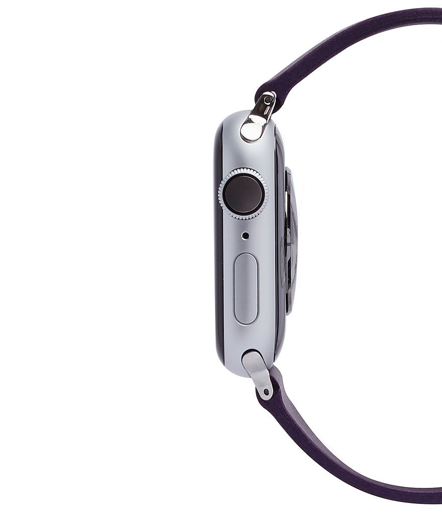 REBECCA MINKOFF 38/40mm Oil Slick Iridescent Silicone Apple Watch&reg; Strap