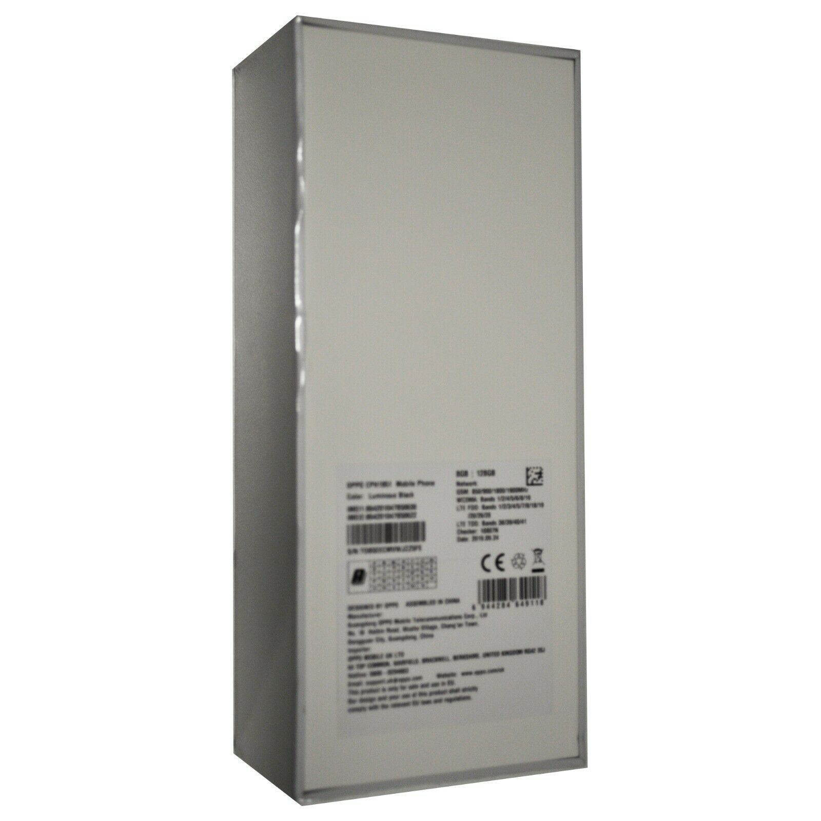 OPPO Reno2 Z Dual-SIM CPH1951 128GB + 8GB RAM Factory Unlocked 4G/LTE Smartphone - Luminous Black