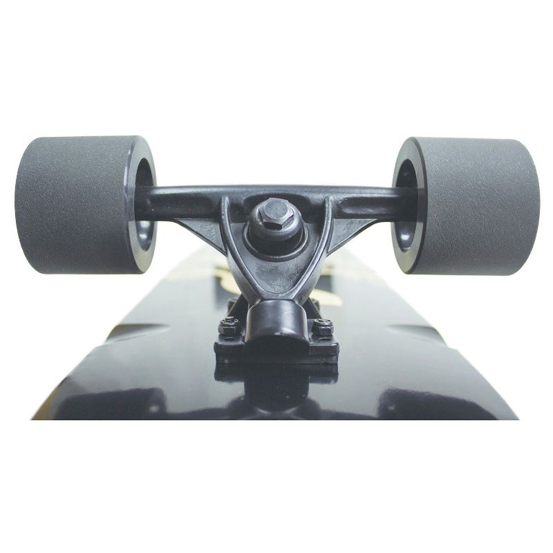 Quest Super Cruiser "Maple" 44" Longboard Skateboard - Black/White