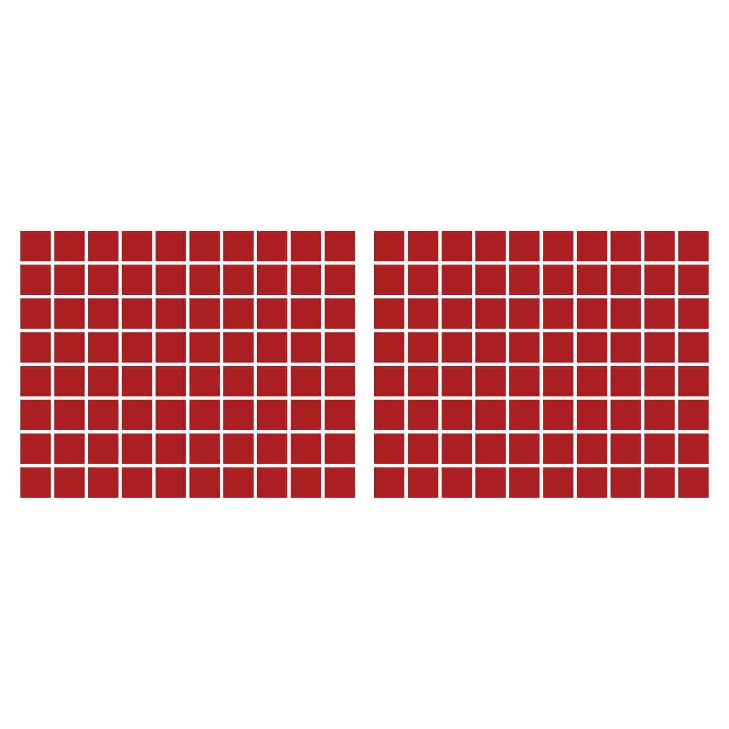 LiteMark 5.5 Inch Golden Yellow Square Decals - Pack of 8