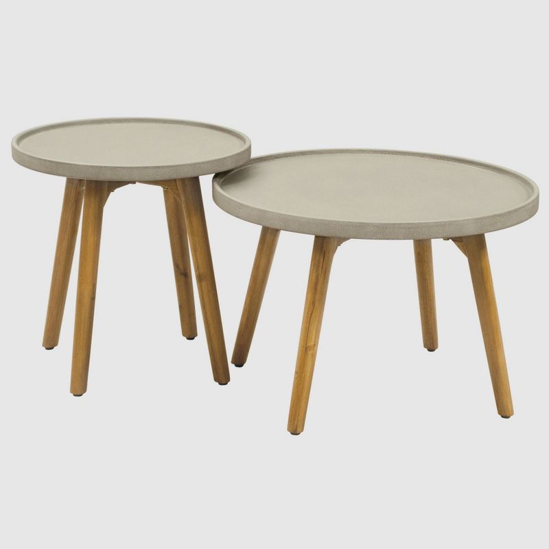 Savea 5pc Outdoor Seating Set - Gray - RST Brands