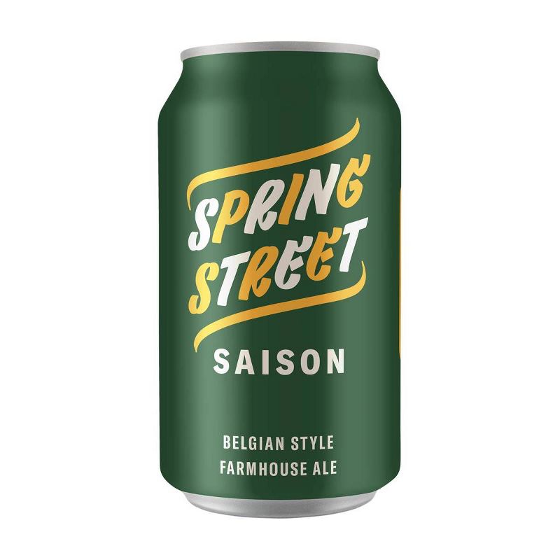 Avondale Spring Street Saison Belgian-Style Farmhouse Ale Beer - 6pk/12 fl oz Cans