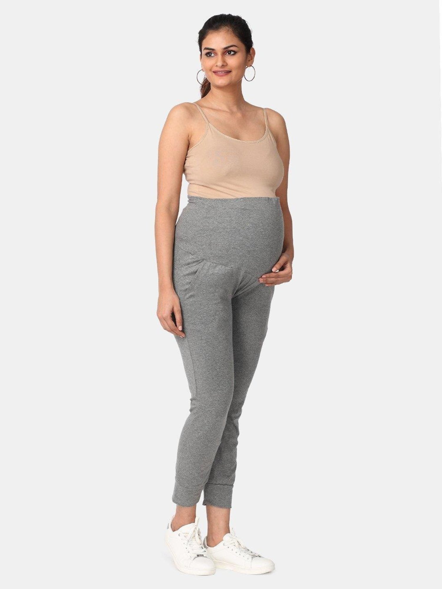 The Mom Store Grey Maternity Bottomwear