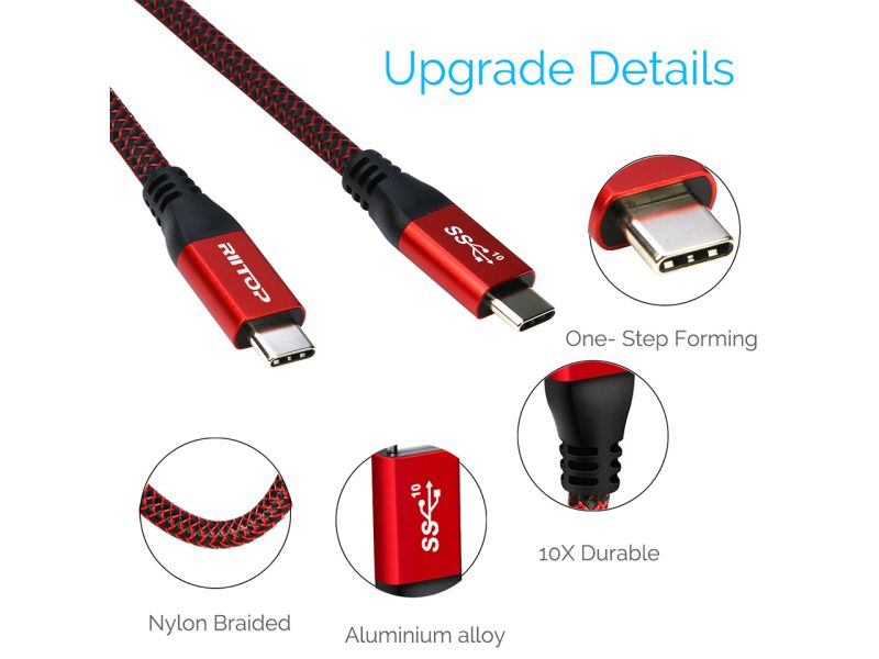USB Long Extension Cable, USB Cable, USB A to A Cable, White, 9.84 Feet (3 Meters), Cables to Go 26686