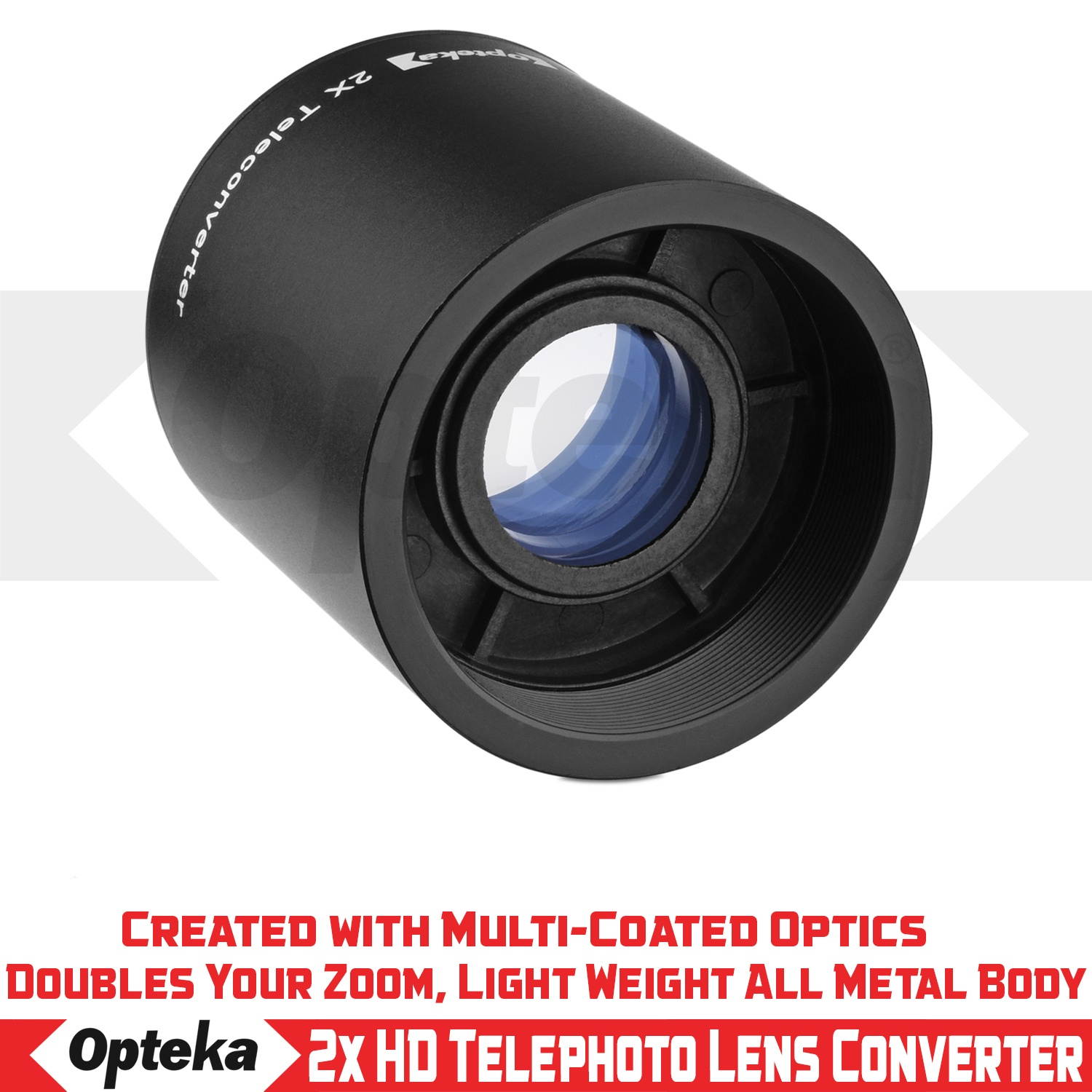 Opteka 420-800mm (w/ 2x- 840-1600mm) f/8.3 HD Telephoto Zoom Lens for Nikon 1 Mount J5, J4, J3, J2, J1, V3, V2, V1, S2, S1 and AW1 Mirrorless Digital Cameras
