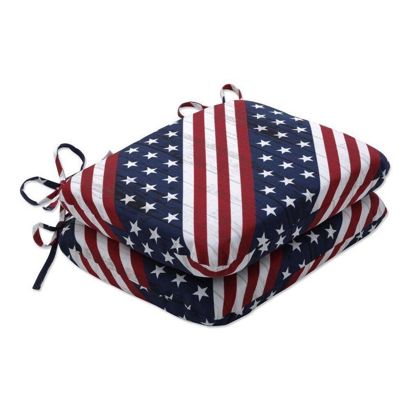 Outdoor/Indoor Bench Cushion Upbeat Disco Blue - Pillow Perfect