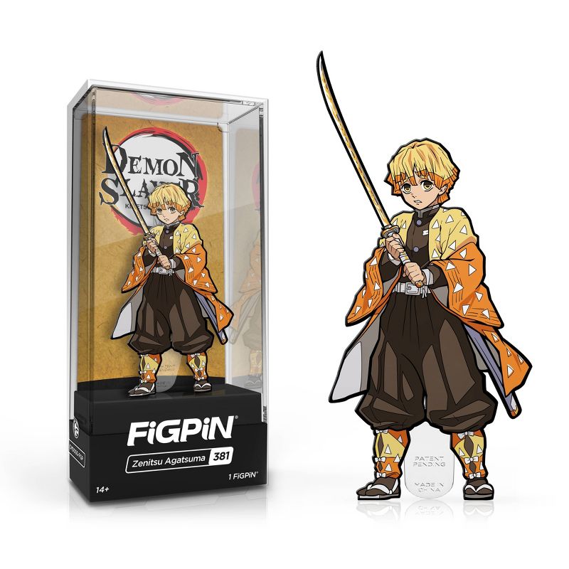 Demon Slayer 3" Collector Case FiGPiN - Zenitsu Agatsuma
