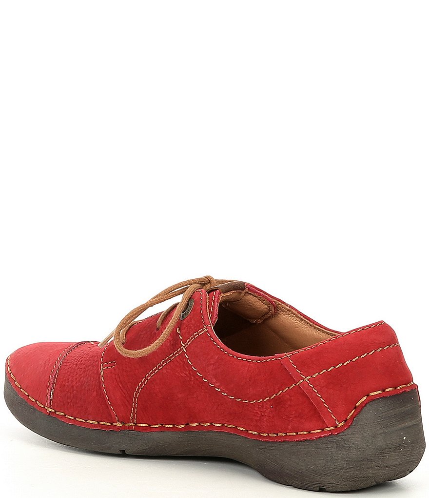 Josef Seibel Fergey 20 Leather Oxford Sneakers