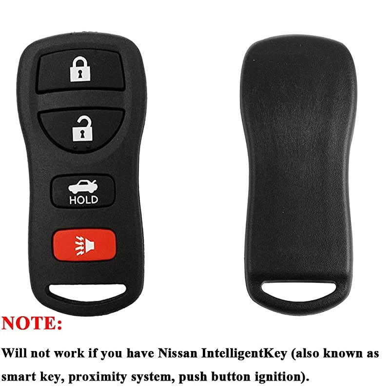 2 key fob Replacement FCC ID: KBRASTU15 CWTWB1U758 CWTWB1U821 for Nissan Infiniti keyless entry remote