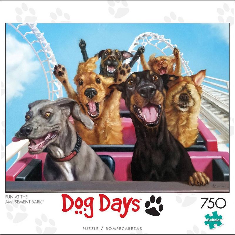 Buffalo Games Dog's Days: Fun at the Amustment Bark Jigsaw Puzzle - 1000pc