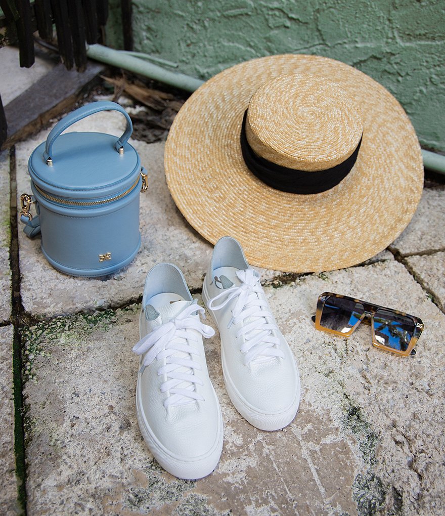 Kendall + Kylie Women's Anthracite Leopard EZORA 2.0 Low Top Lace Up Multi Sneakers