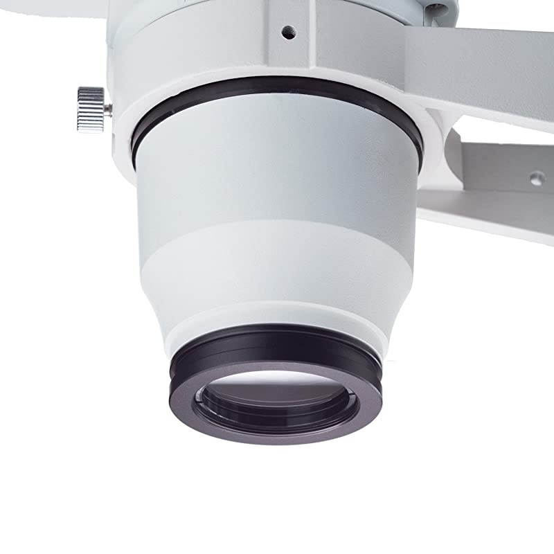 ZM10 1X Barlow Lens For ZM-Series Stereo Microscope Heads, 48mm Diameter Mount
