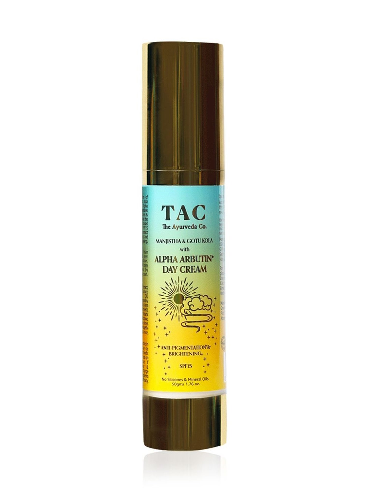 TAC - The Ayurveda Co. Collagen Boosting Under Eye Gel Creme & Day Cream SPF 15