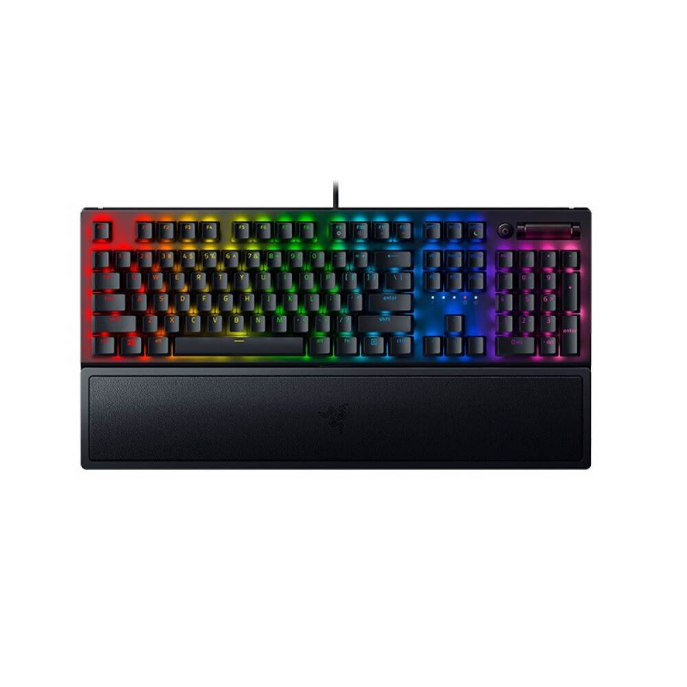 Razer BlackWidow V3 Mechanical Keyboard 104 Keys Wired Gaming Keyboard with Razer Chroma RGB Effect Razer Green Mechanical Switch