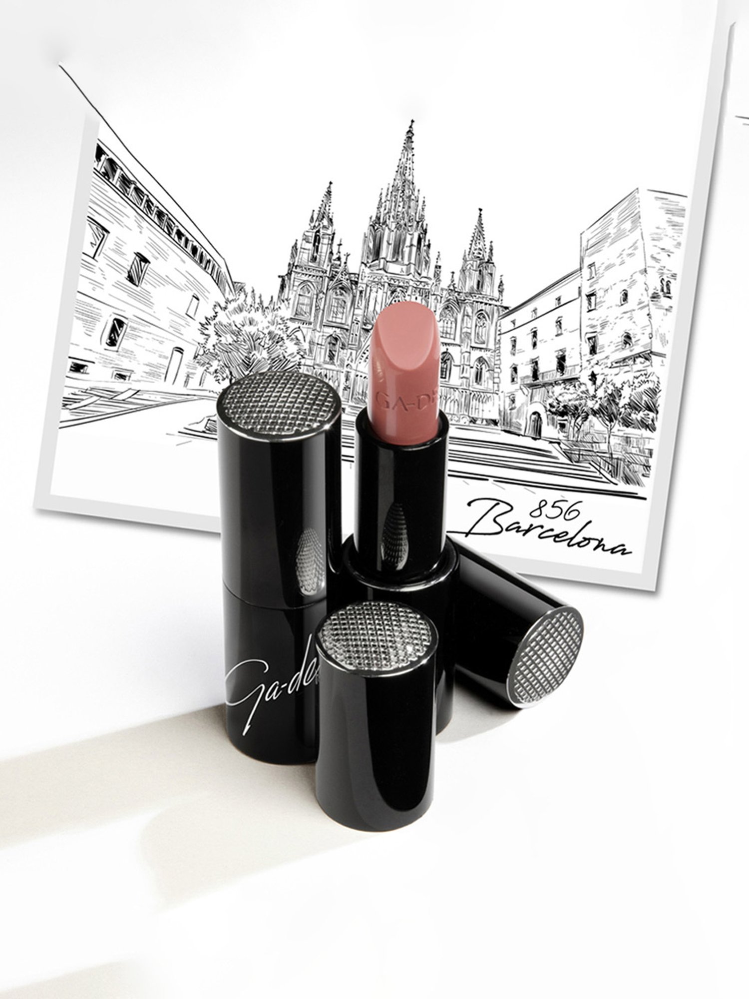 GA-DE Selfie Full Cover Lipstick 856 Barcelona - 4.2 gm