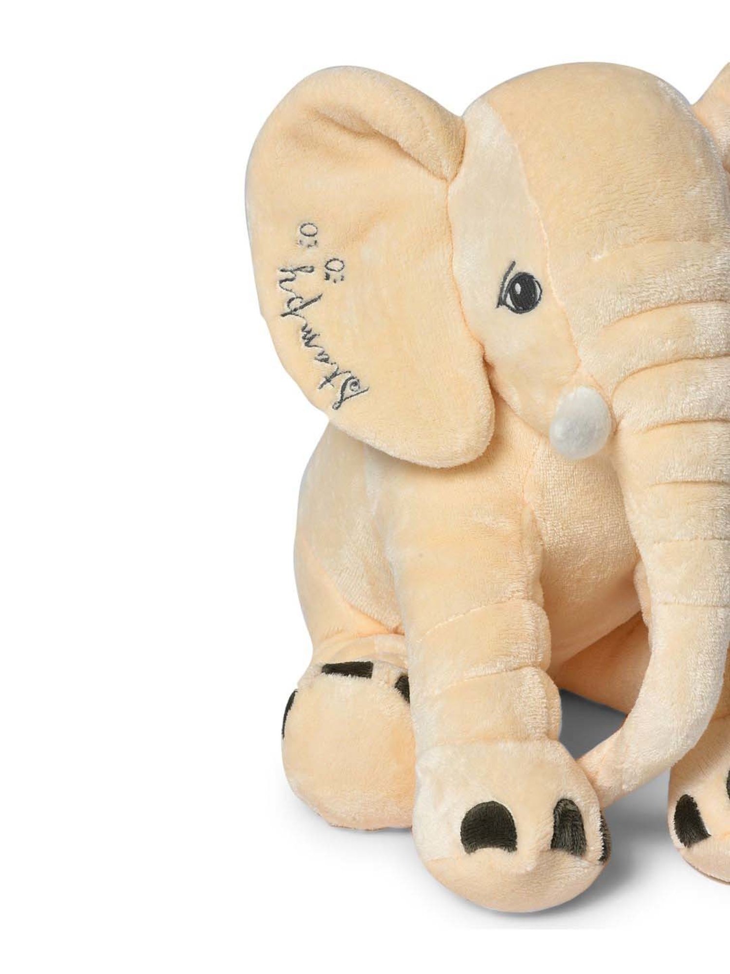MiArcus Kids Sand Beige Elephant Soft Toy
