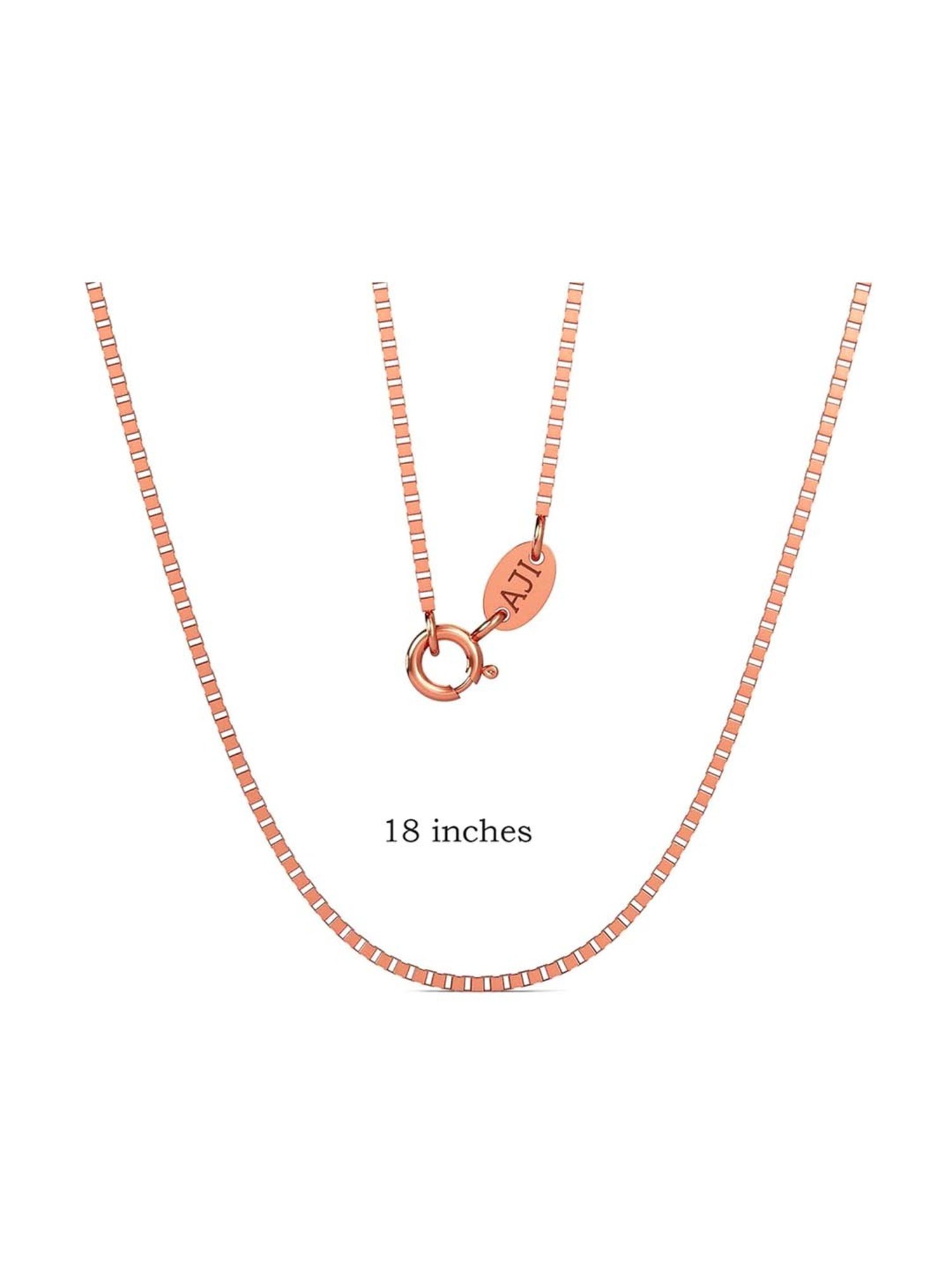 Joyalukkas 18k Rose Gold Chain for Women