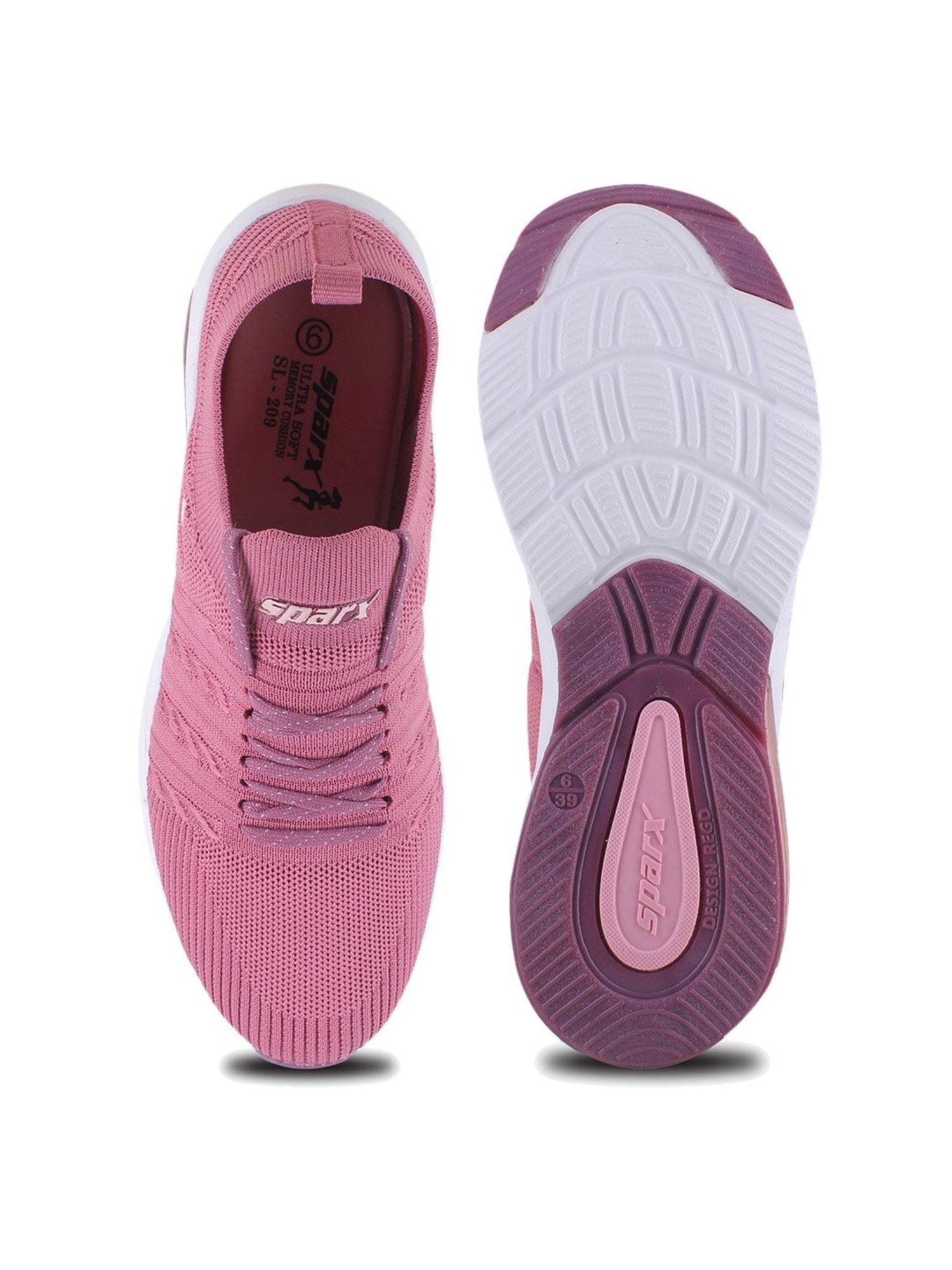 Sparx Women's Pink Running Shoes