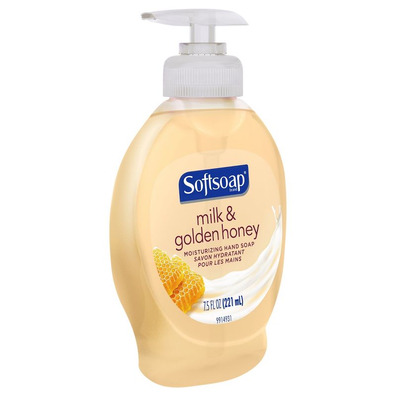Softsoap Moisturizing Liquid Hand Soap Pump - Milk & Honey - 7.5 fl oz