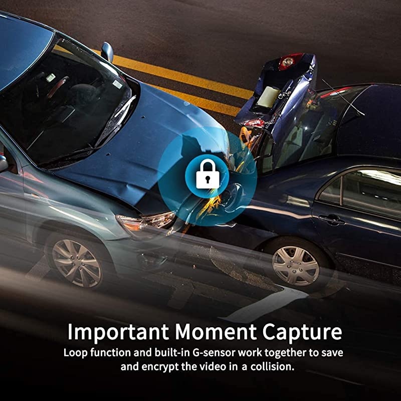 H610 10" 2.5K Mirror Dash Cam for Cars with Full Touch Screen, Waterproof Backup Camera Rear View Mirror Camera, Enhanced Night Vision with Sony Starvis Sensor, Parking Assistance