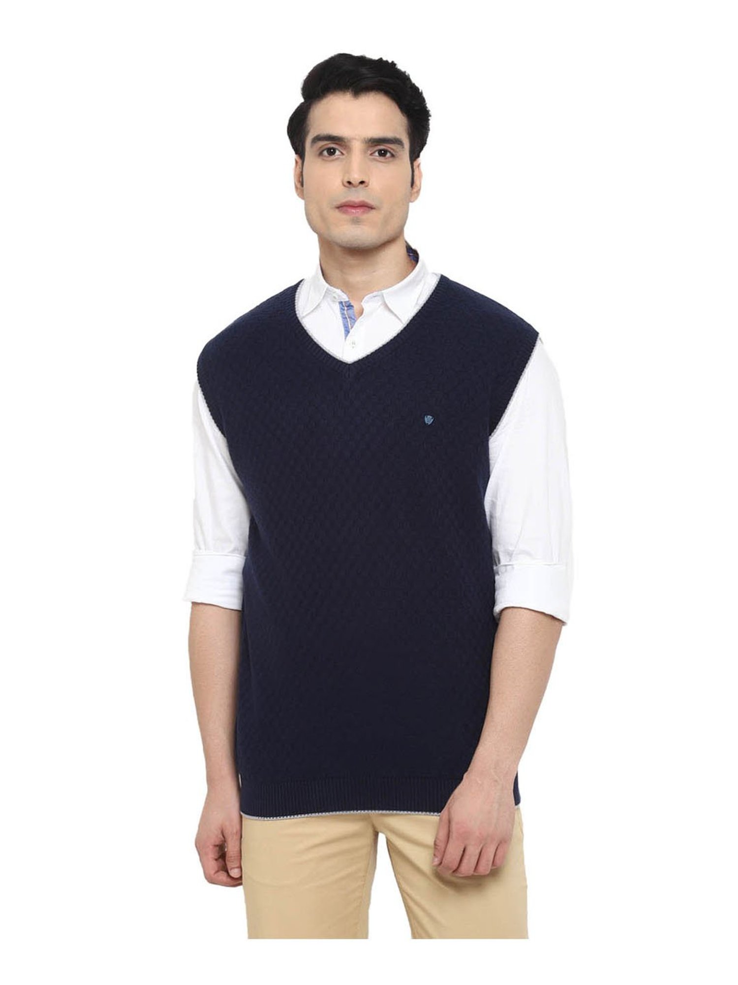 Turtle Blue Regular Fit Pullover