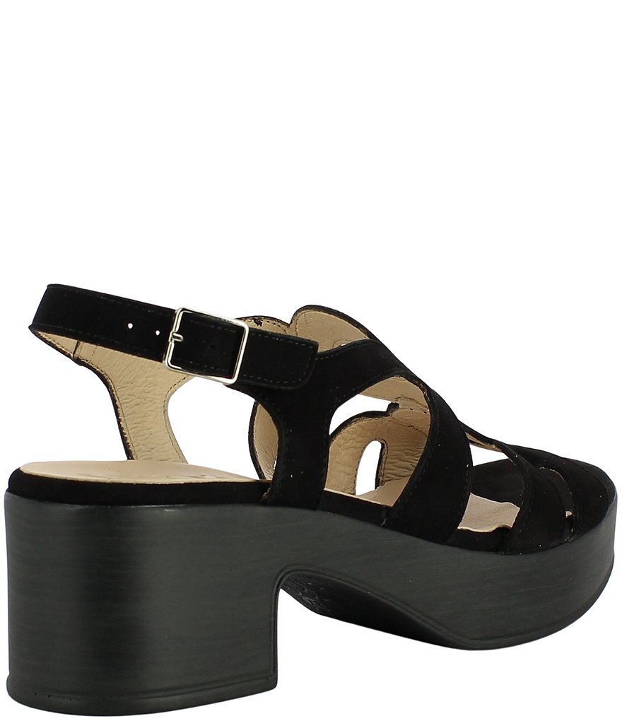 Wonders Pam Suede Slingback Dress Sandals