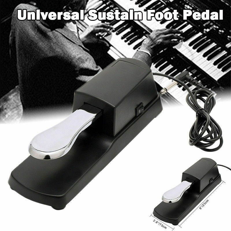 2020 Damper Sustain Pedal Foot Switch For Electronic Yamaha Casio Piano Keyboard