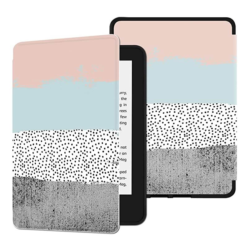 PU Leather Case for All-new Kindle Paperwhite (10th Gen - 2018 Release only&mdash;Will Not fit Prior Gen Kindle Devices), Shinning Gold