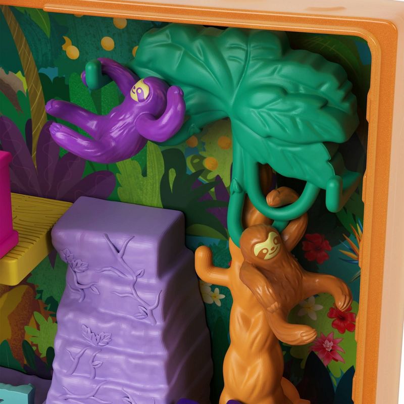 Polly Pocket Jungle Safari Compact Playset