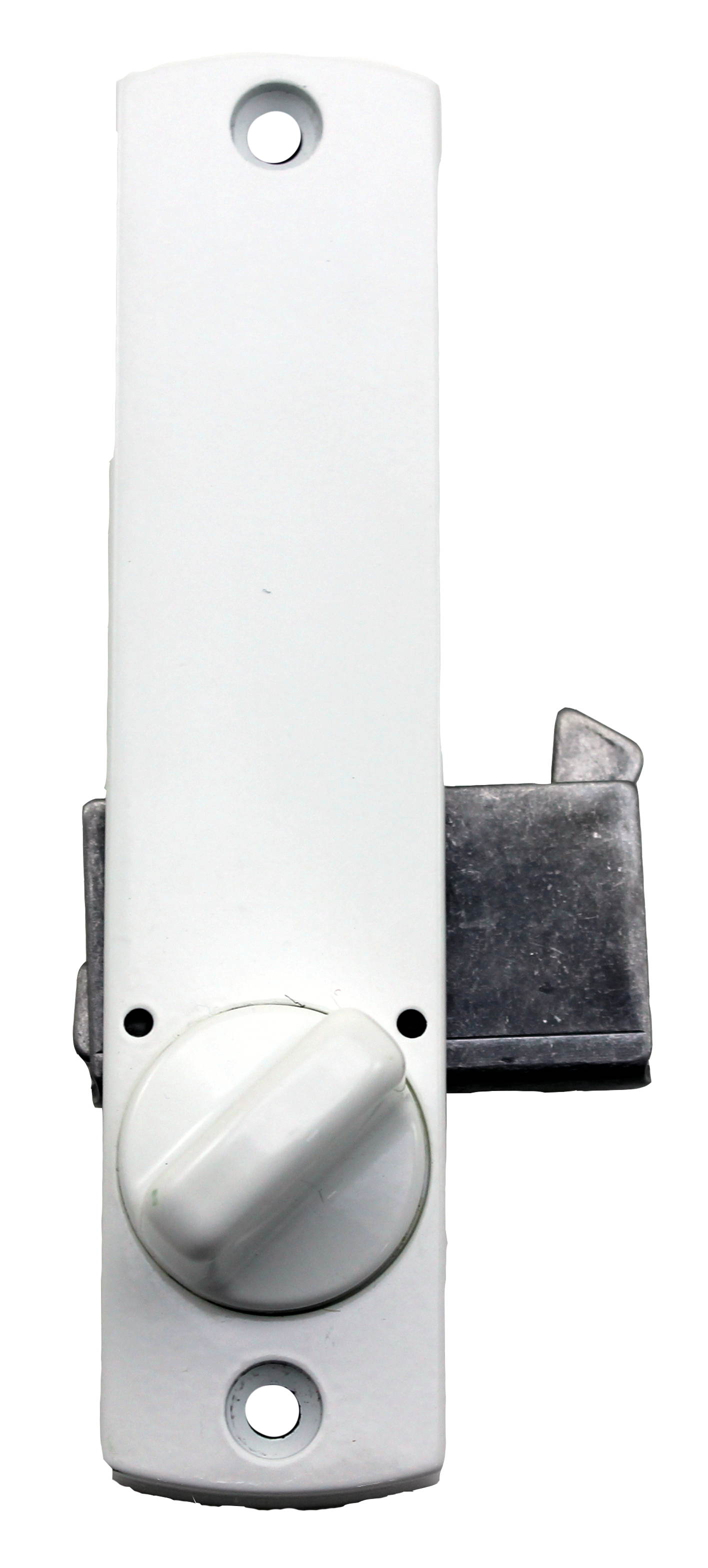 LockeyUSA C150 Mechanical,  Keyless Entry, Digital Door Lock, Surface Mount Hook Bolt Lock for Sliding Door, Antique Brass