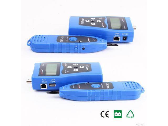 Noyafa NF-388 Telephone Wire Tracker LAN Network Cable Tester for USB BNC RJ45 RJ11 Line Finder Diagnose Tone Networking Tools