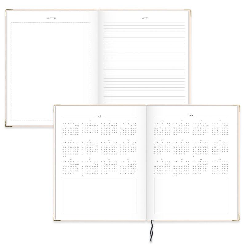2021 Planner 7.875" x 10" Hardcover CB Pink - Sugar Paper™