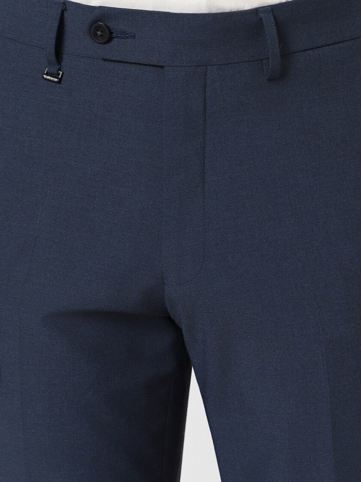 Van Heusen Blue Slim Fit Trousers