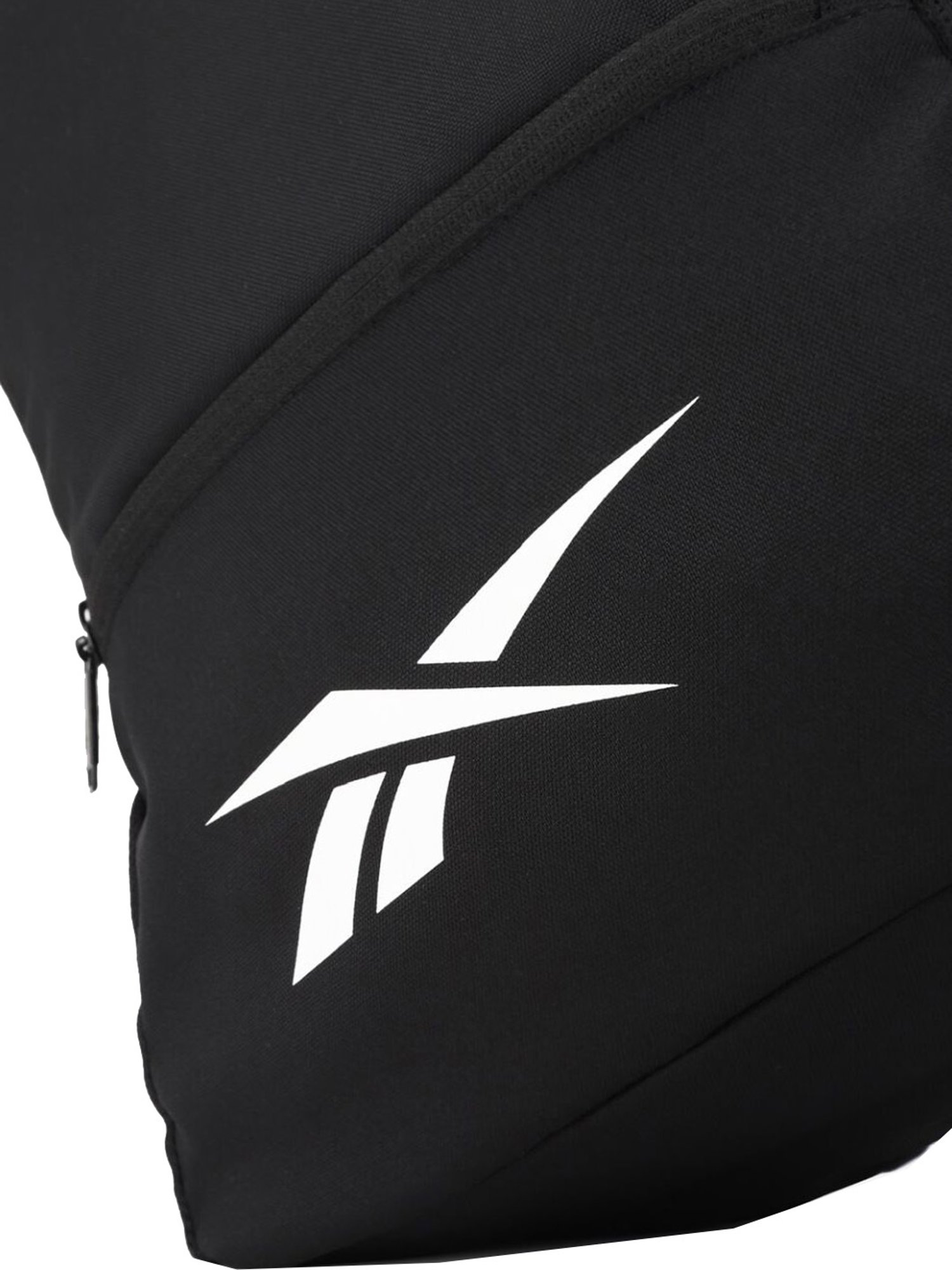 Reebok Black Polyester Solid Backpack