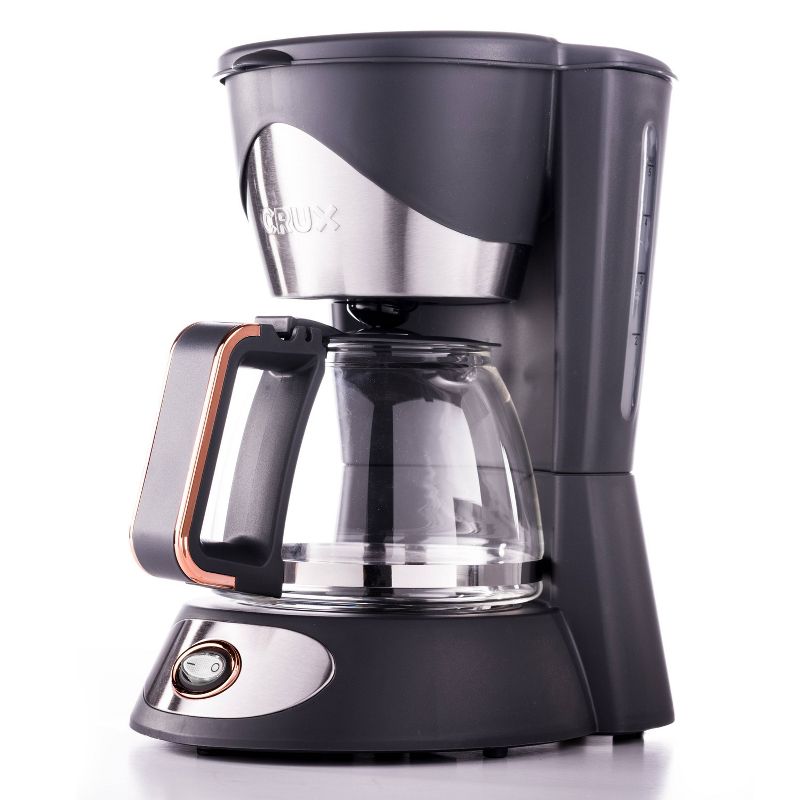 CRUX 5-Cup Coffee Maker - Gray