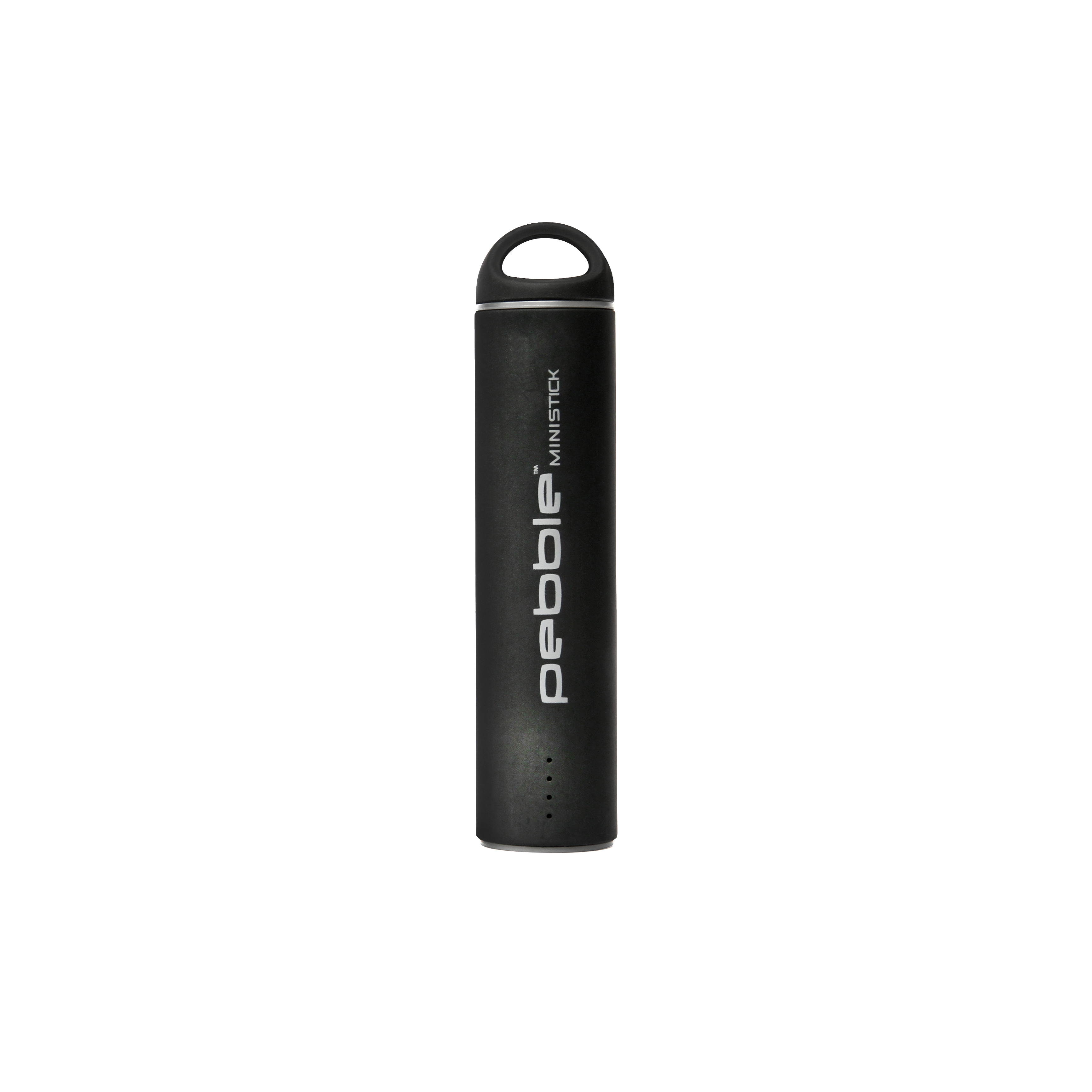 Veho Pebble Ministick 2,200mAh Emergency Portable Rechargeable Power Bank &ndash; Black