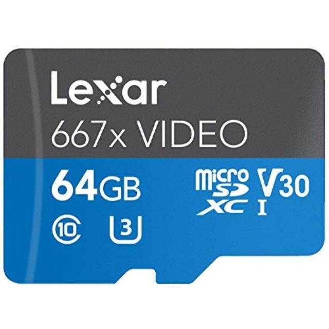 Lexar High-Performance Professional 667x Video 128GB microSDXC UHS-I Card