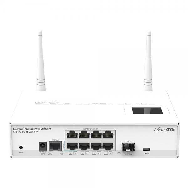 MikroTik Cloud Router Switch CRS109-8G-1S-2HnD-IN