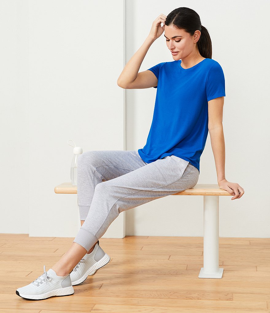 Kinesis Slim Rib Waistband Pocketed Pull-On Joggers