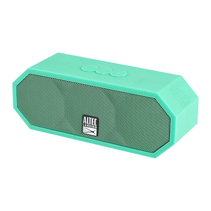 IMW457-MT Jacket H2O 2 Bluetooth Speaker, IP67 Waterproof, Shockproof And Snowproof Rated And It Floats Rating, 8 Hours Of Battery, Ultra Portable, Compact Design, Mint Mint Green
