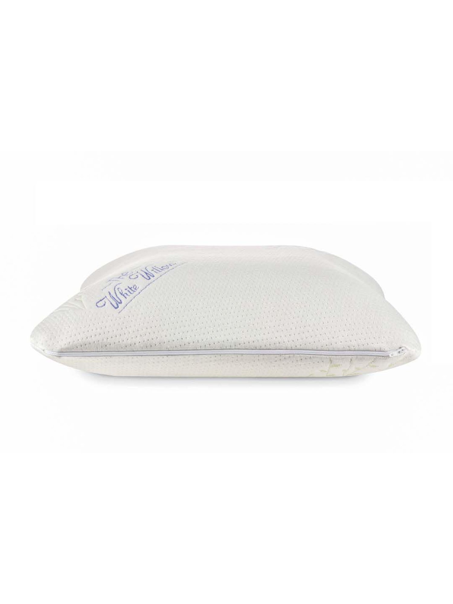 The White Willow Dual Sided Reversible Memory Foam Pillow - Set of 1