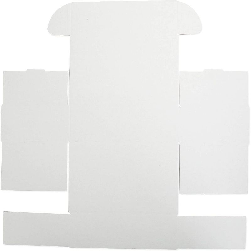 Stockroom Plus 50-Pack White Kraft Corrugated Mailer, Small Shipping Boxes Mailing Box (3 x 9 x 6 in)