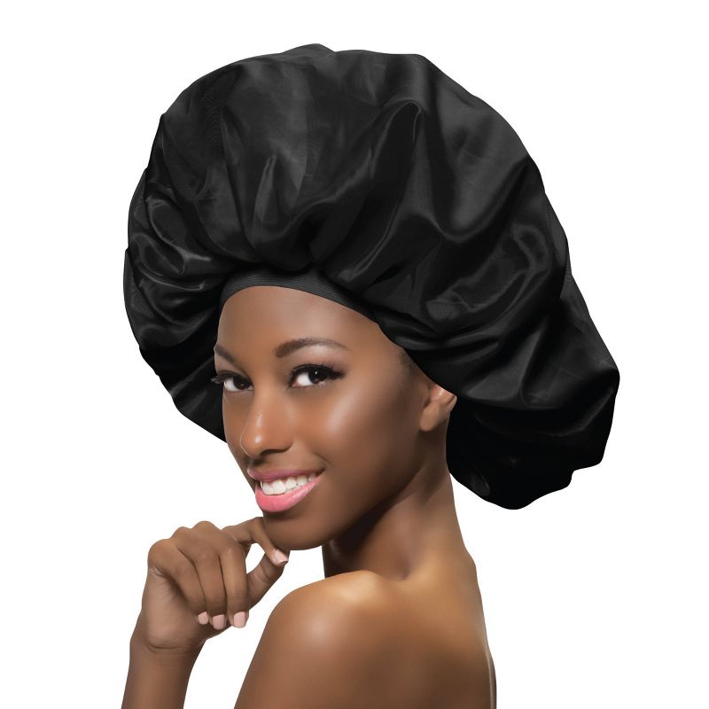 Annie Deluxe Jumbo Day and Night Black Cap