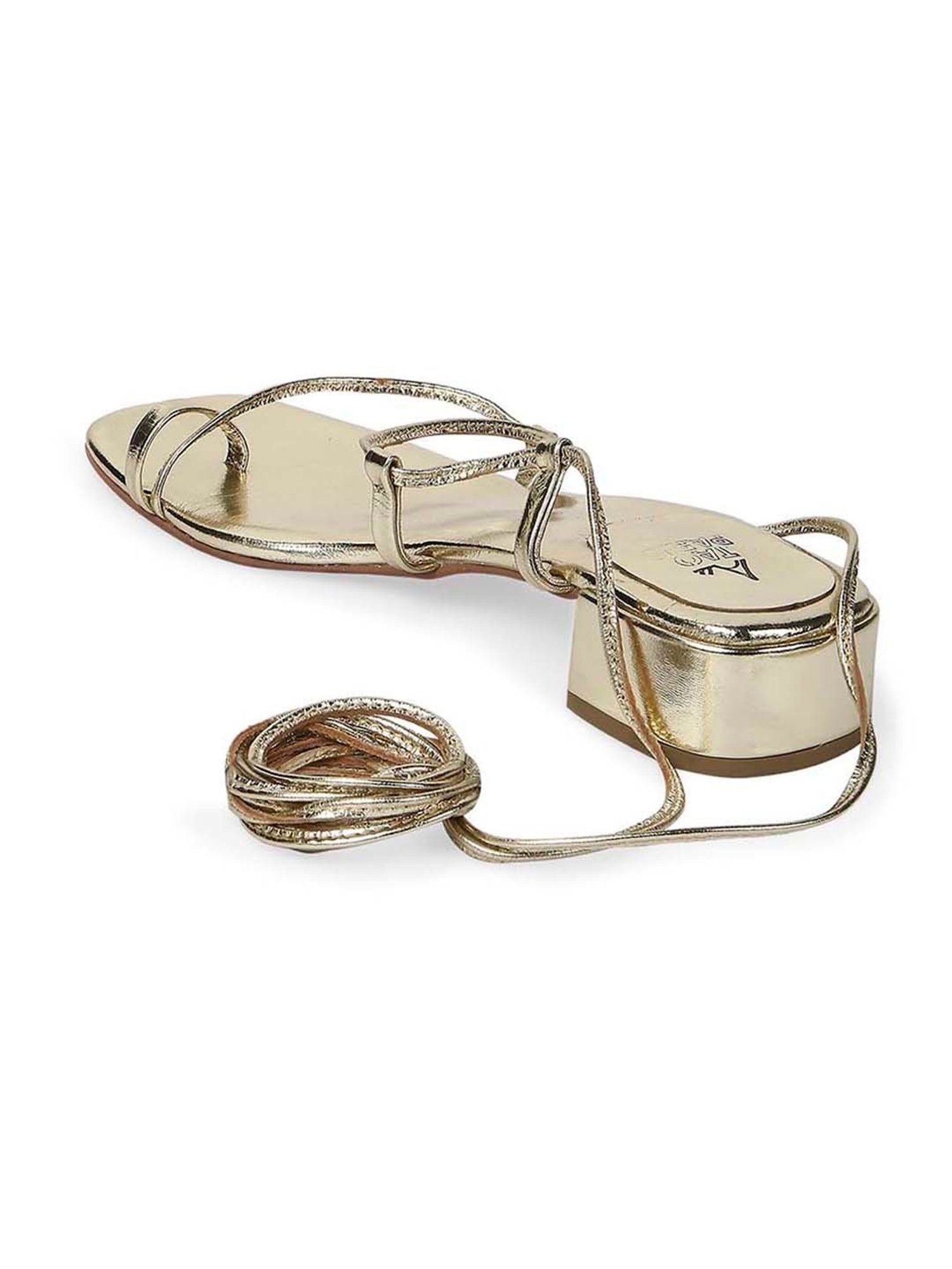 Tao Paris Women's Chicago Golden Gladiator Sandals
