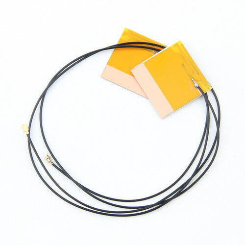 1 Pair Universal Laptop Wifi Mini PCI-E Wireless Internal Antenna 2.4/ 5GHz 46CM