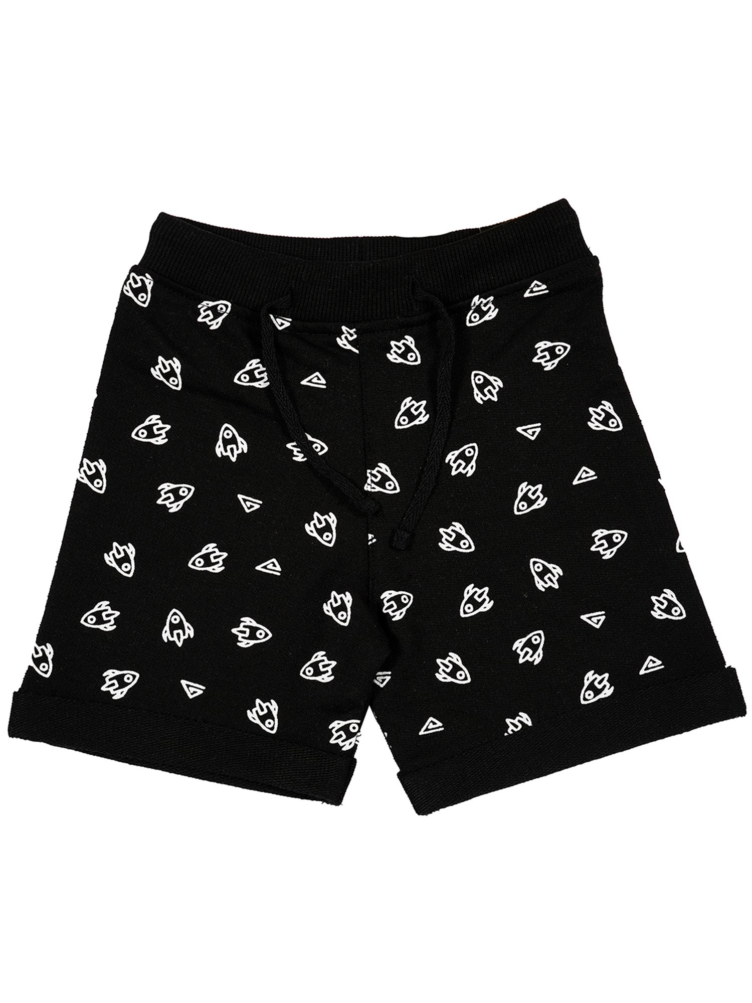 Bumzee Kids Multicolor Printed Shorts (Pack Of 3)