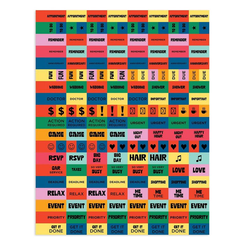 2021-22 Academic Planner 8.5" x 11" Folky Floral Daily/Weekly/Monthly - The Time Factory